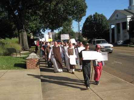 CHANGERs March for Housing, Tennessee 5-10-2009